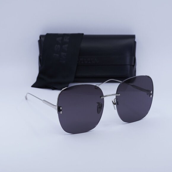 Final Price! Isabel Marant IIM 0055/S 0427 IR Silver/Grey Sunglasses - Picture 1 of 10
